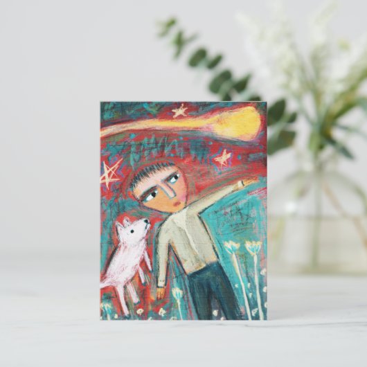 彗星 ポストカード (スタンド正面)