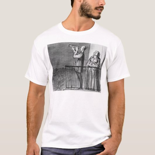 彗星、Parisiensのincredules Tシャツ (正面)