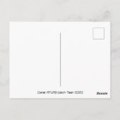 彗星ATLAS 2020 ポストカード (裏面)