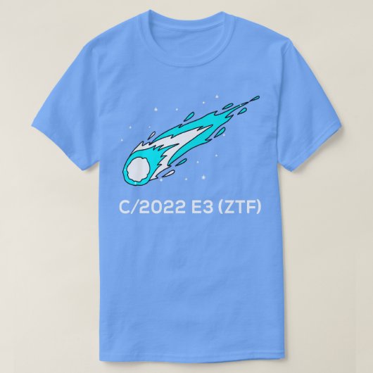 彗星C2022 E3 Tシャツ (デザイン正面)