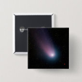 彗星C/2001年第4四半期の画像(NAT) 缶バッジ (正面&裏面)