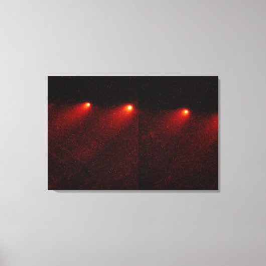 彗星P：シューメーカー – レヴィ9 キャンバスプリント (正面)