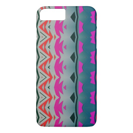 形および波の抽象デザイン Case-Mate iPhoneケース (裏面)