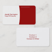 形づく丸薬 名刺 (正面/裏面)