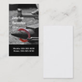 形に熱い靴を槌で打つこと 名刺 (正面/裏面)