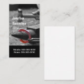 形に熱い靴を槌で打つこと 名刺 (正面/裏面)