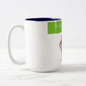 "形の滞在"のマグ ツートーンマグカップ (左)