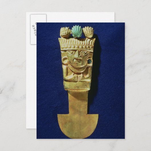 形をした組又は儀礼用のナイフ ポストカード (正面/裏面)