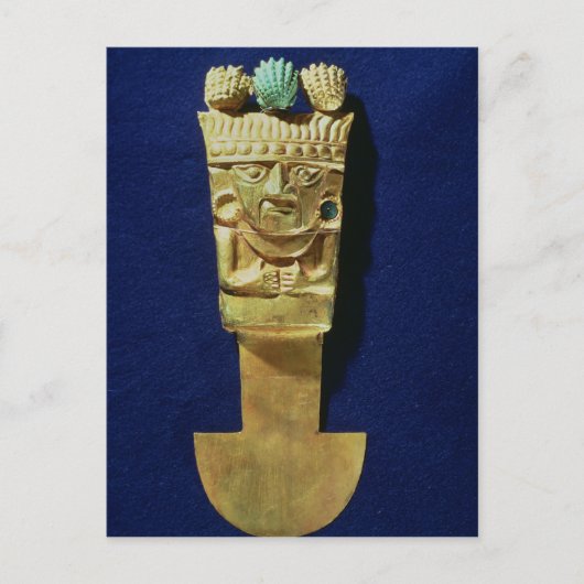 形をした組又は儀礼用のナイフ ポストカード (正面)