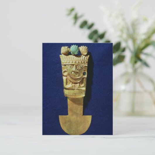 形をした組又は儀礼用のナイフ ポストカード (スタンド正面)