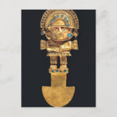 形をした組又は儀礼用のナイフ ポストカード (正面)