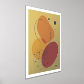 形オーガニック形モダンポスター3 箔ポスター (レイダウン)