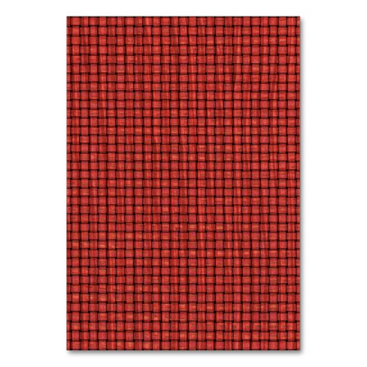 形容詞としての赤、カスタムの読フラッシュカード テーブルナンバー (正面)