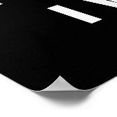 形容詞動詞の名詞 ポスター (角)