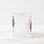 形式的にガールフレンド フロストグラスマグカップ (中央)