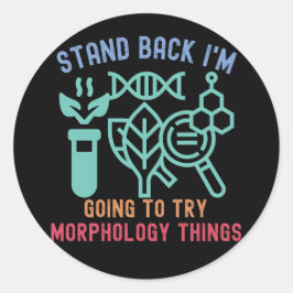 形態学の実験、ちょっと離れてて ラウンドシール