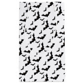 形成で飛ぶ黒いこうもり スモールペーパーバッグ (裏面)