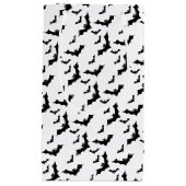 形成で飛ぶ黒いこうもり スモールペーパーバッグ (正面)