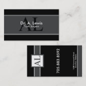 形成外科医の名刺-モノグラム 名刺 (正面/裏面)