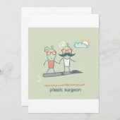 形成外科医の招待状 招待状 (正面/裏面)