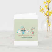 形成外科医 カード (黄色い花)