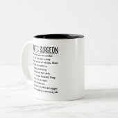 形成外科医 ツートーンマグカップ (正面左)