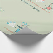 形成外科医 ラッピングペーパー (角)