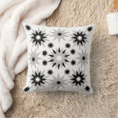 形数々の状の太陽 |白 | クッション (ブランケット)