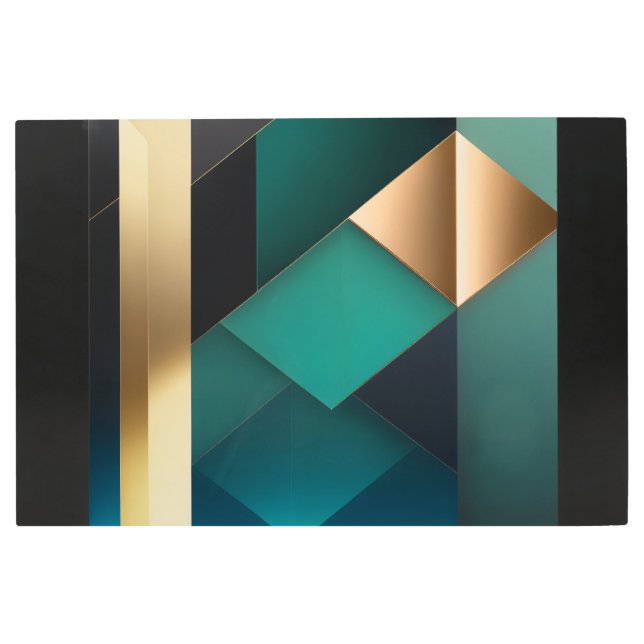 形状の均衡 メタルプリント (正面)