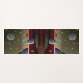 形状の惑星ヨガマット ヨガマット (正面(横))