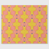 形状よくはしゃぐ模様 ラッピングペーパー (フラット)