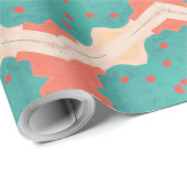 形状よくはしゃぐ模様 ラッピングペーパー (ロールコーナー)