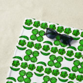 形状エメファンシーラルドジェムストーン ビーチタオル (インサイチュ)