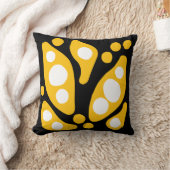 形状オーガニック抽象芸術フロー クッション (ブランケット)