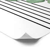 形状オーガニック ポスター (角)