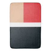 形状カラフルパターン バスマット (正面縦)