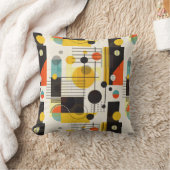 形状カラフル構成 クッション (ブランケット)