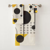 形状カラフル構成 バスタオルセット (インサイチュ)