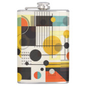 形状カラフル構成 フラスク (正面)