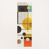 形状カラフル構成 ヨガマット (正面)