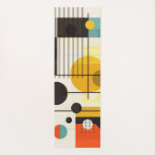 形状カラフル構成 ヨガマット (裏面)