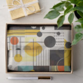 形状カラフル構成 薄葉紙 (ギフト)