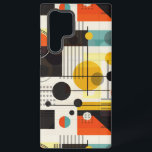 形状カラフル構成 SAMSUNG GALAXY S22 ULTRAケース<br><div class="desc">円カラフル、正方形、線、モダン抽象芸術組成芸術的。</div>