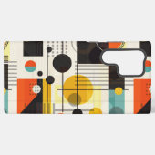 形状カラフル構成 SAMSUNG GALAXYケース (裏面横)