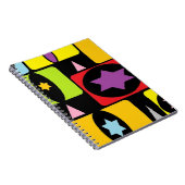 形状カラフル ノートブック (右側)