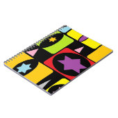 形状カラフル ノートブック (左側)