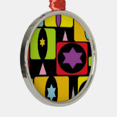 形状カラフル メタルオーナメント (右)