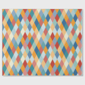 形状カラフルVIIA B ラッピングペーパー (フラット)