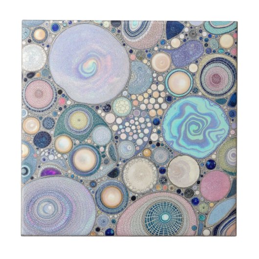 形状スペク鮮やかトラスセラミックタイル タイル (正面)