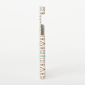 形状パタアステカーンさびティール(緑がかった色)クリーム SAMSUNG GALAXYケース (左側)